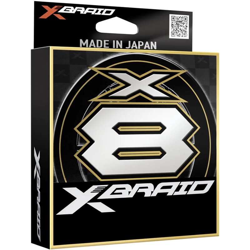 X-Braid X8 Chartreuse Green w/White Markings Braid - 330 Yard Spool
