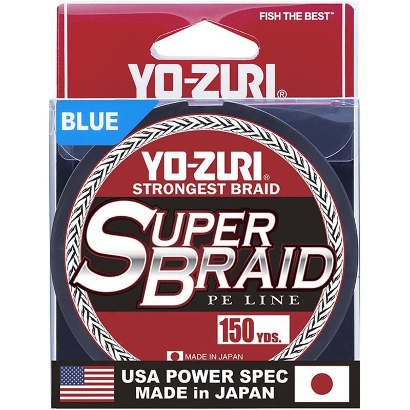 Yo-Zuri SuperBraid Blue - 150 Yard Spool
