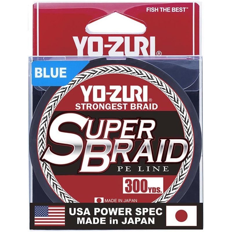 Yo-Zuri SuperBraid Blue - 300 Yard Spool