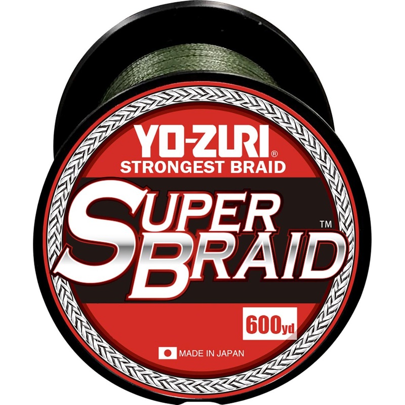 Yo-Zuri SuperBraid Dark Green - 600 Yard Spool