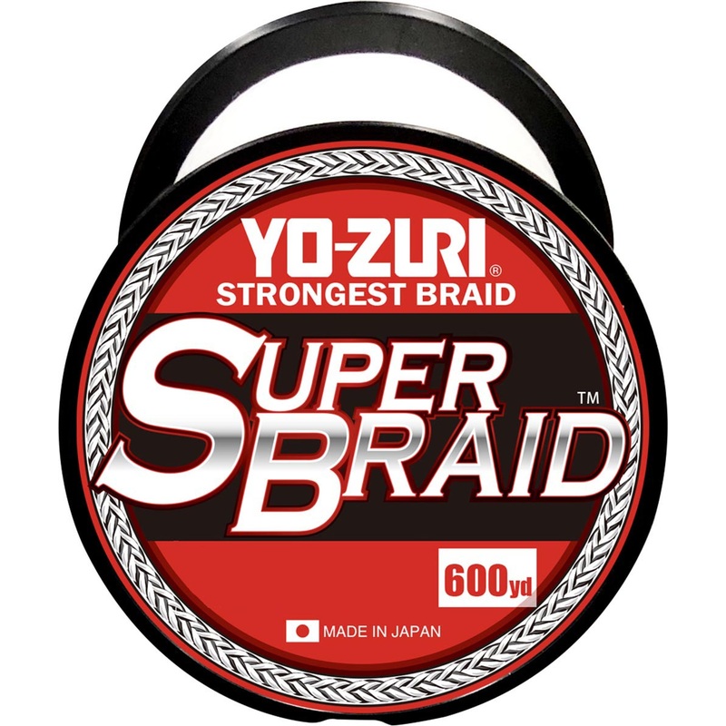 Yo-Zuri SuperBraid White - 600 Yard Spool