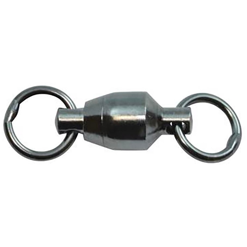 SPRO Ball Bearing Swivel w/2 Welded Rings - NS Black Finish