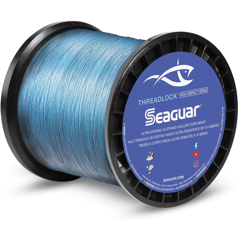 Seaguar Threadlock Braided Fishing Line Blue 600 Yards