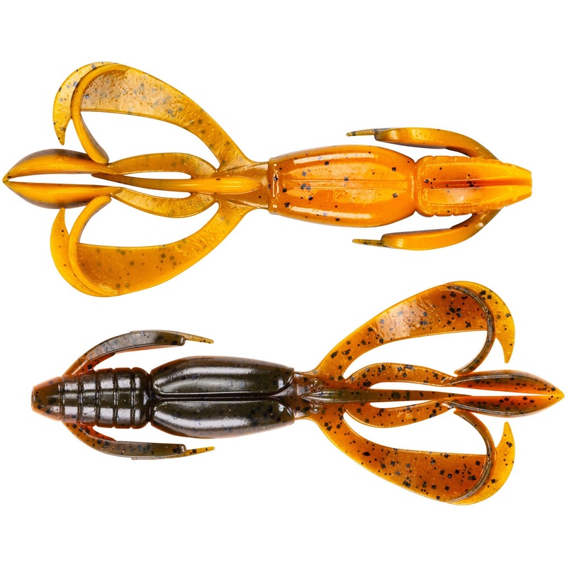 Keitech Crazy Flapper 2.8 inch Soft Plastic Creature Bait 8 pack