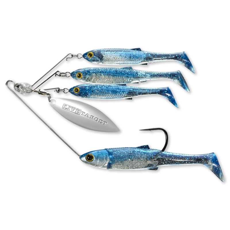 LIVETARGET BaitBall Spinner Rig Umbrella Rig