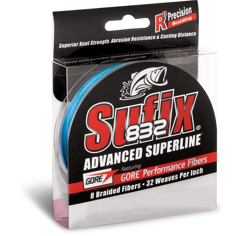 Sufix 832 Braid Coastal Camo Blue Braided Line