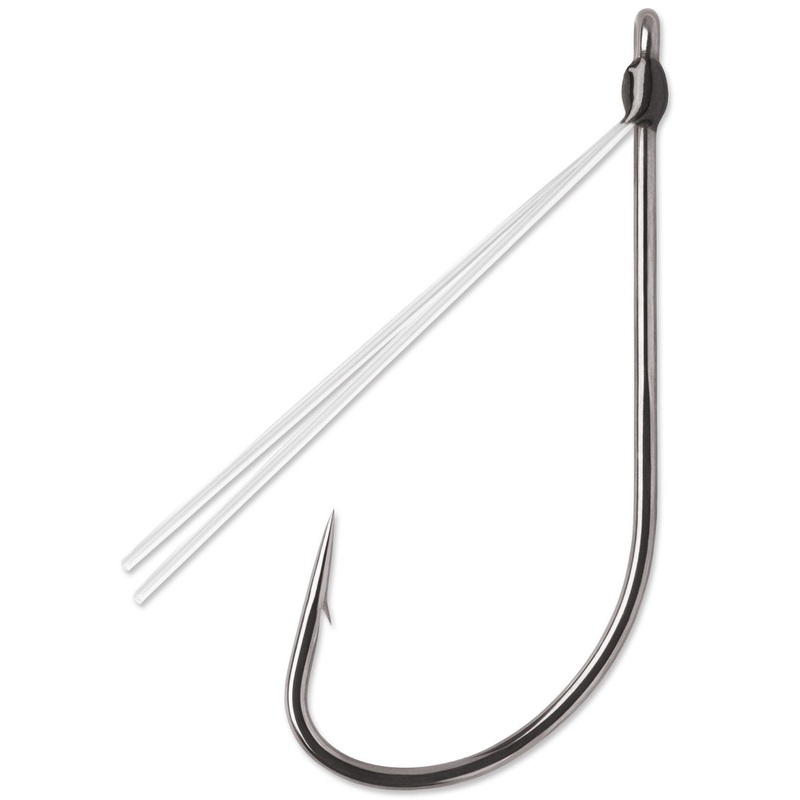 VMC Weedless Neko Hook Black Nickel 5 pack