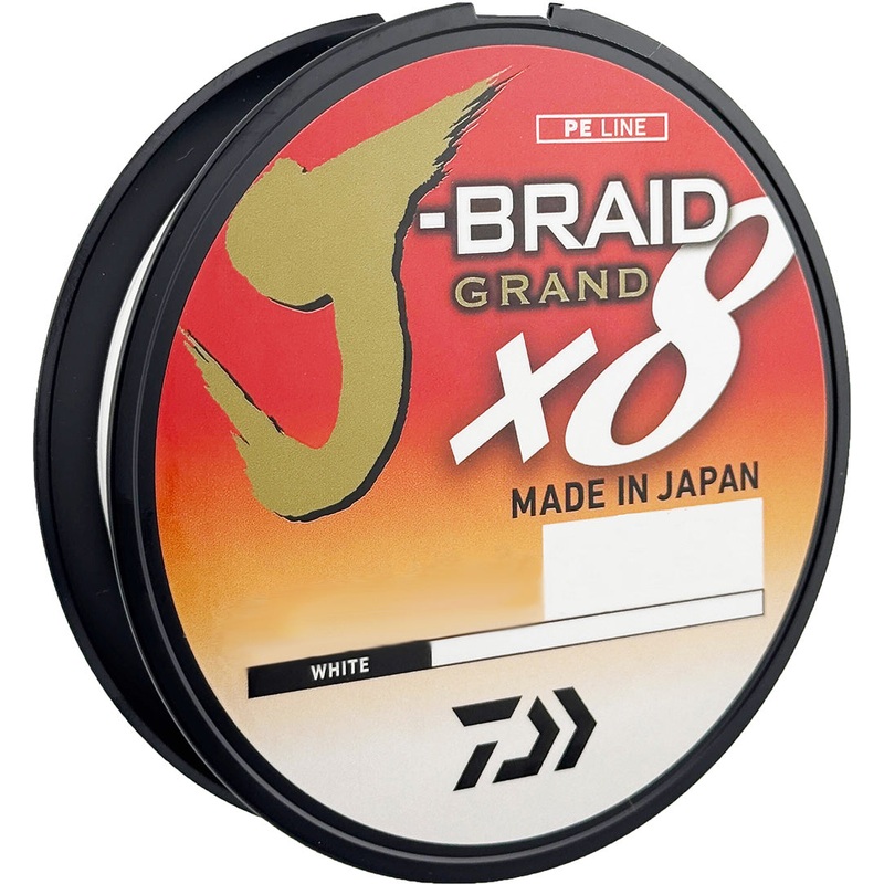 Daiwa J-Braid Grand x8 Braided Line White
