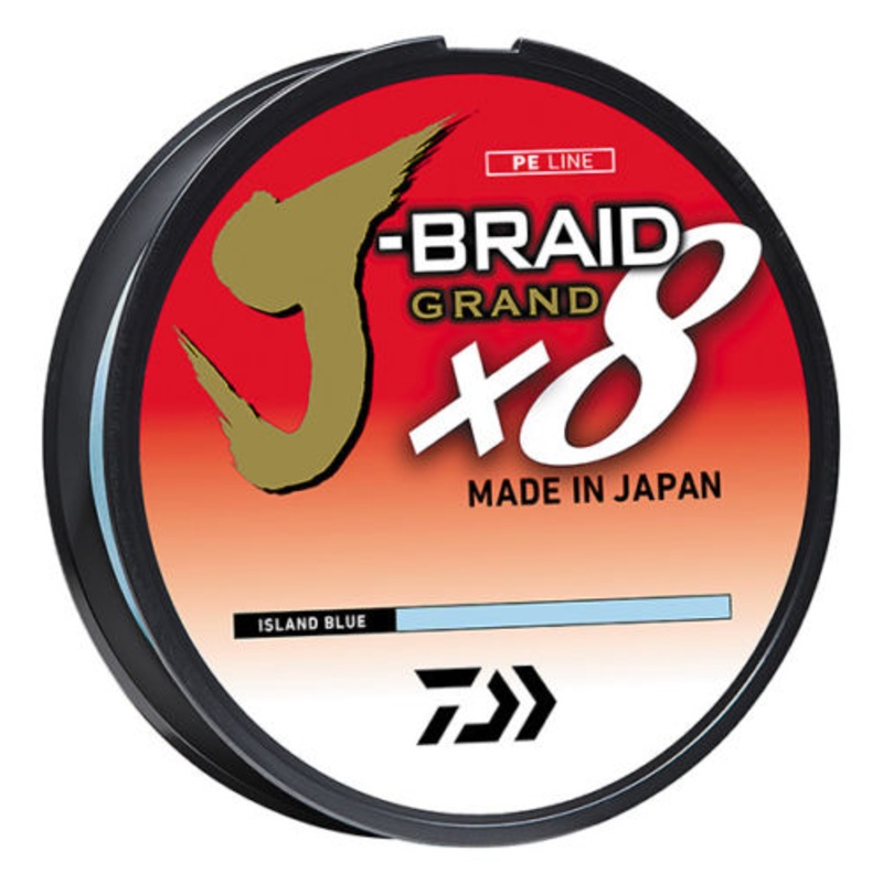 Daiwa J-Braid Grand x8 Island Blue Braided Line