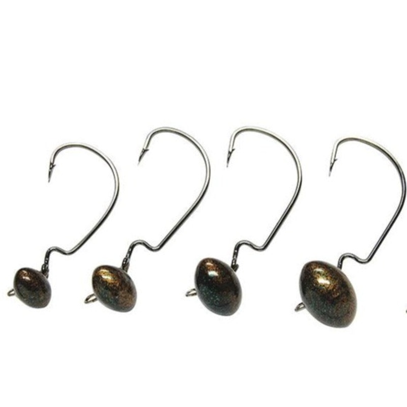 Gene Larew Biffle HardHead Articulated Football Jighead 2 pack