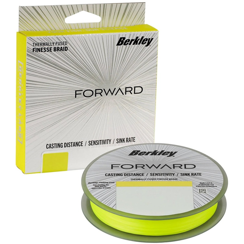 Berkley Forward Finesse Flame Green Braid - 150 Yard Spool