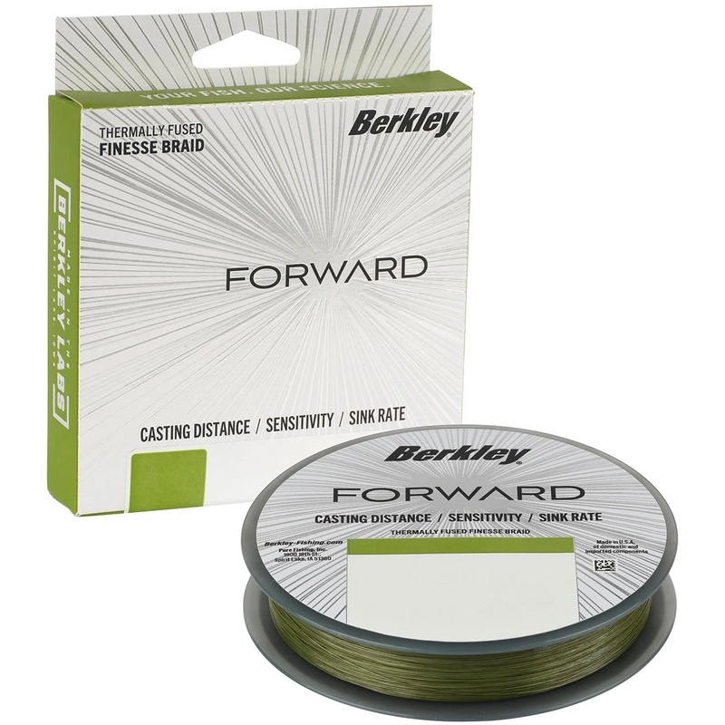 Berkley Forward Finesse Low-Vis Green Braid - 150 Yard Spool