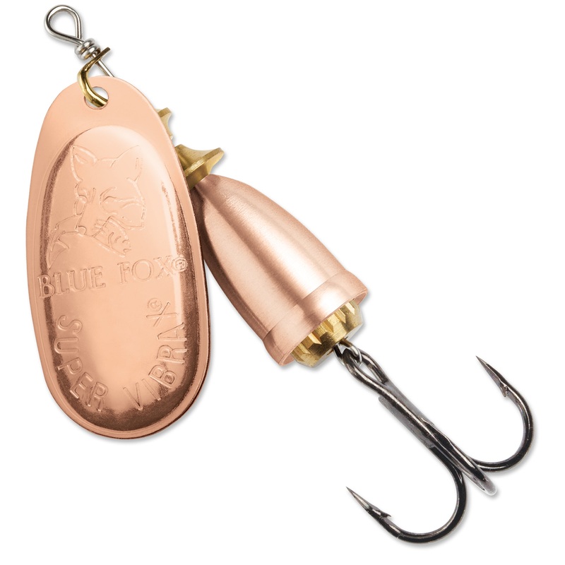 Blue Fox Classic Vibrax Plated Series Inline Spinner