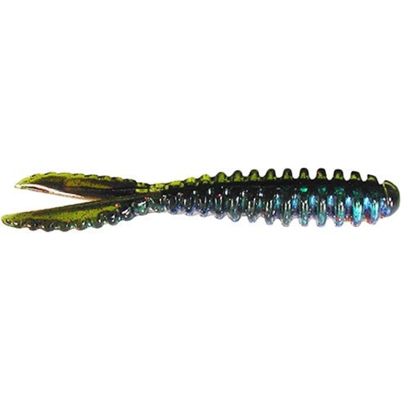 Roboworm Zipper Grub 3 1/2 inch Soft Plastic Grub 8 pack
