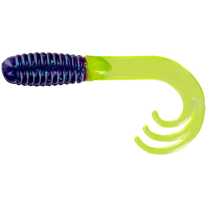 Big Bite Baits 2 inch Triple Tip Grub 10 pack