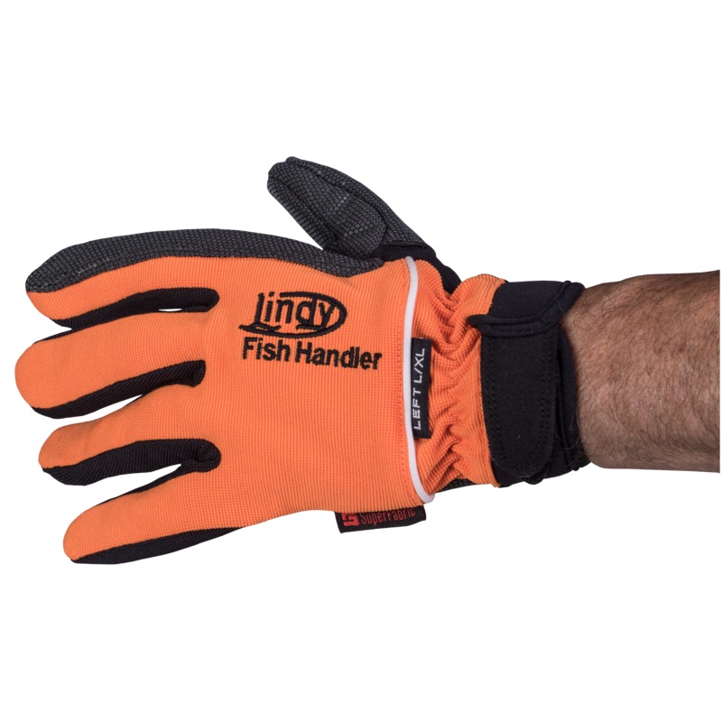 Lindy Fish Handling Single Glove Orange