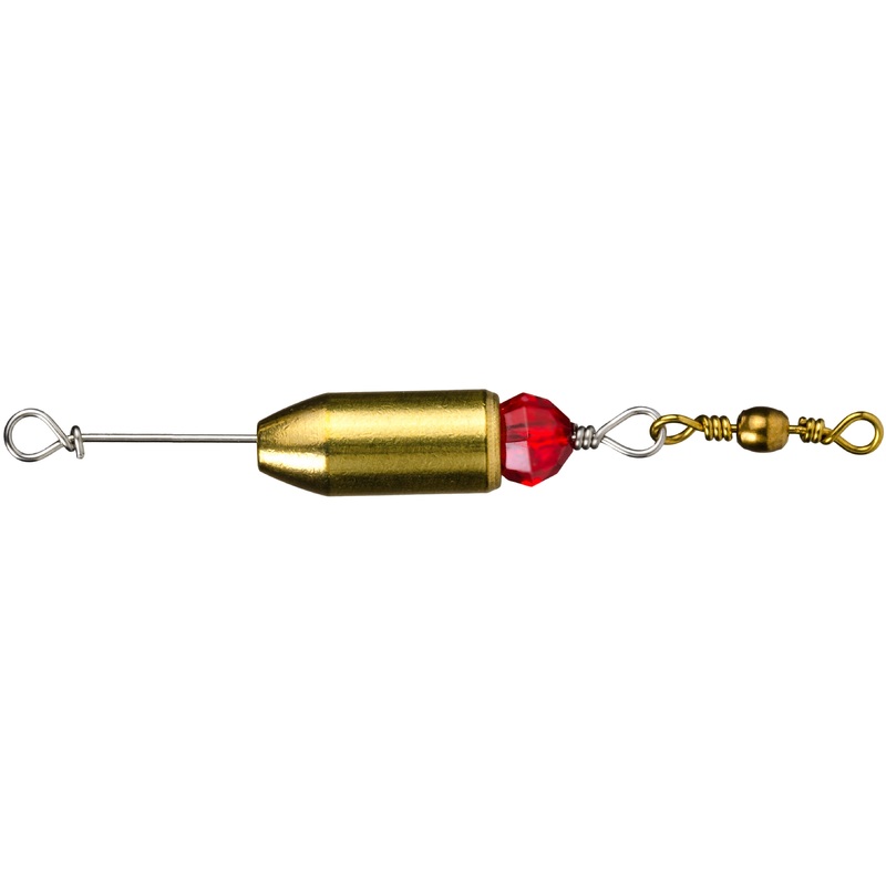 Strike King EZ-Rig Pre-Rigged Carolina Rig Weight w/ Bead 2 pack