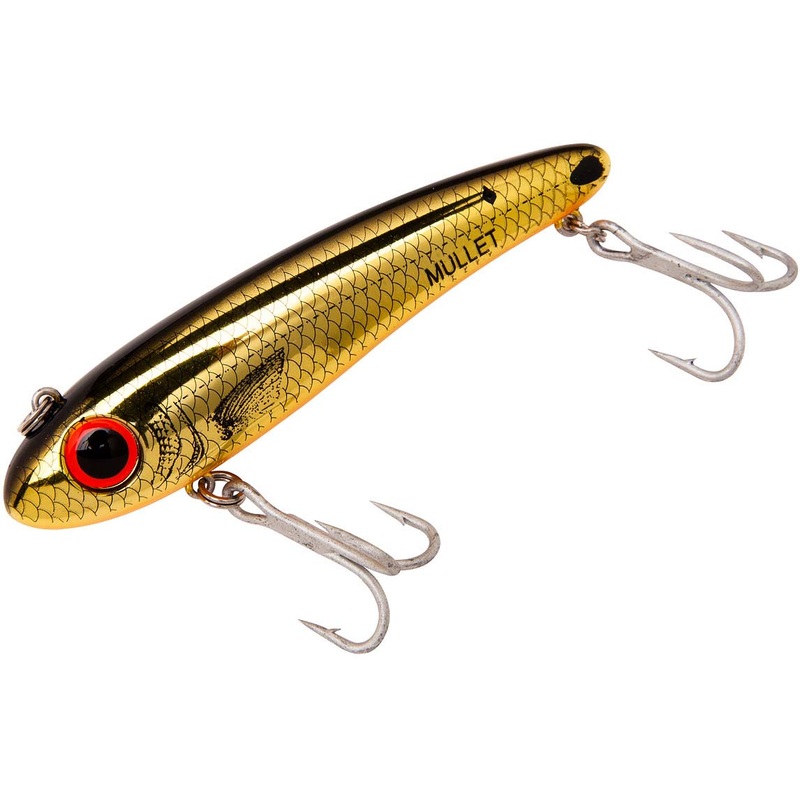 Bomber Saltwater Grade Mullet 3 1/2 inch Twitchbait