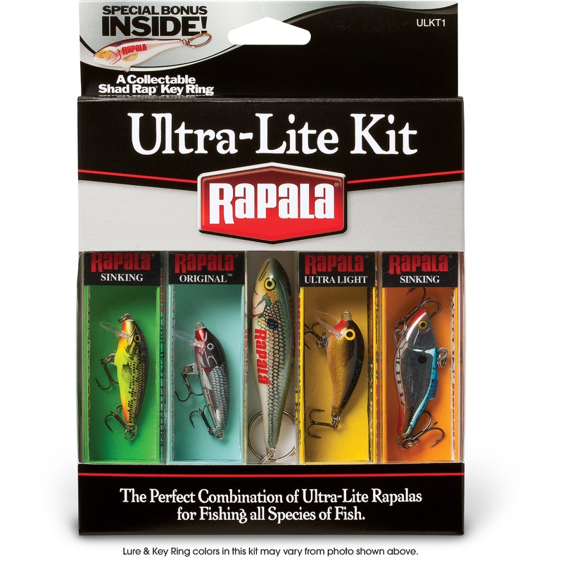 Rapala Ultra-Lite Hard Bait 4-Piece Kit