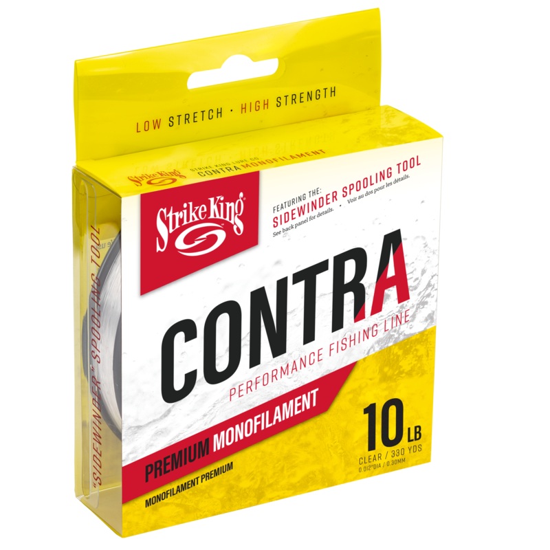Strike King Contra Monofilament 330 Yards Clear