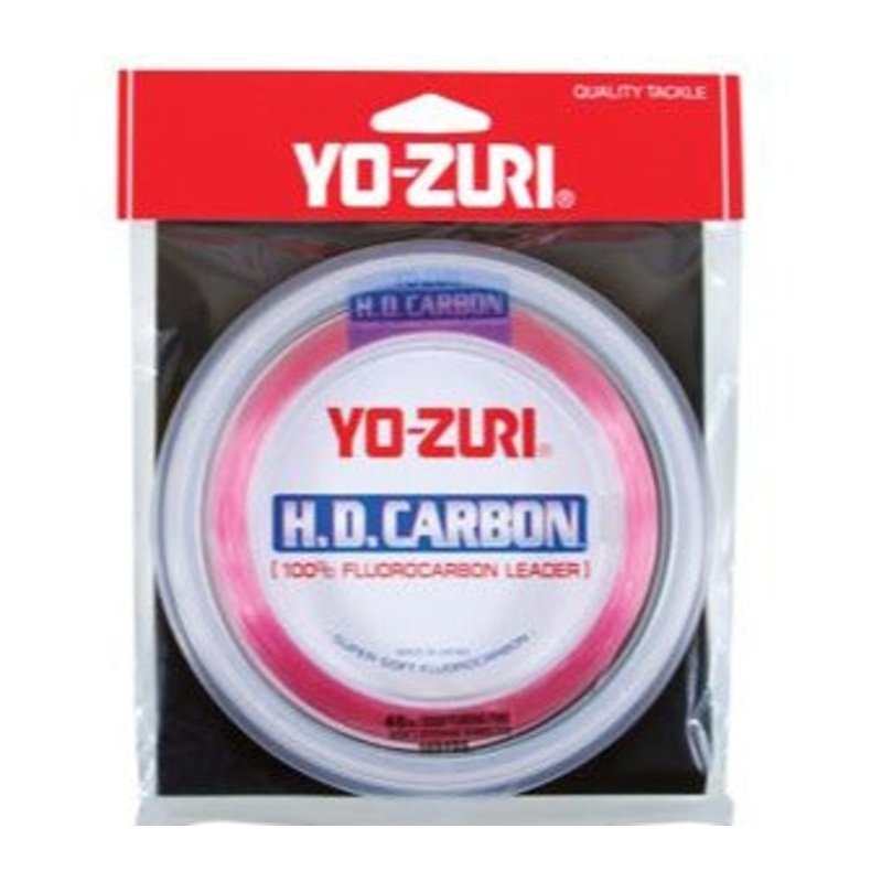 Yo-Zuri HD Carbon Disappearing Pink 100 Yards Fluorocarbon Leader