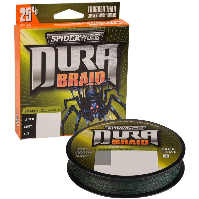 Spiderwire DuraBraid Braided Line - Moss Green