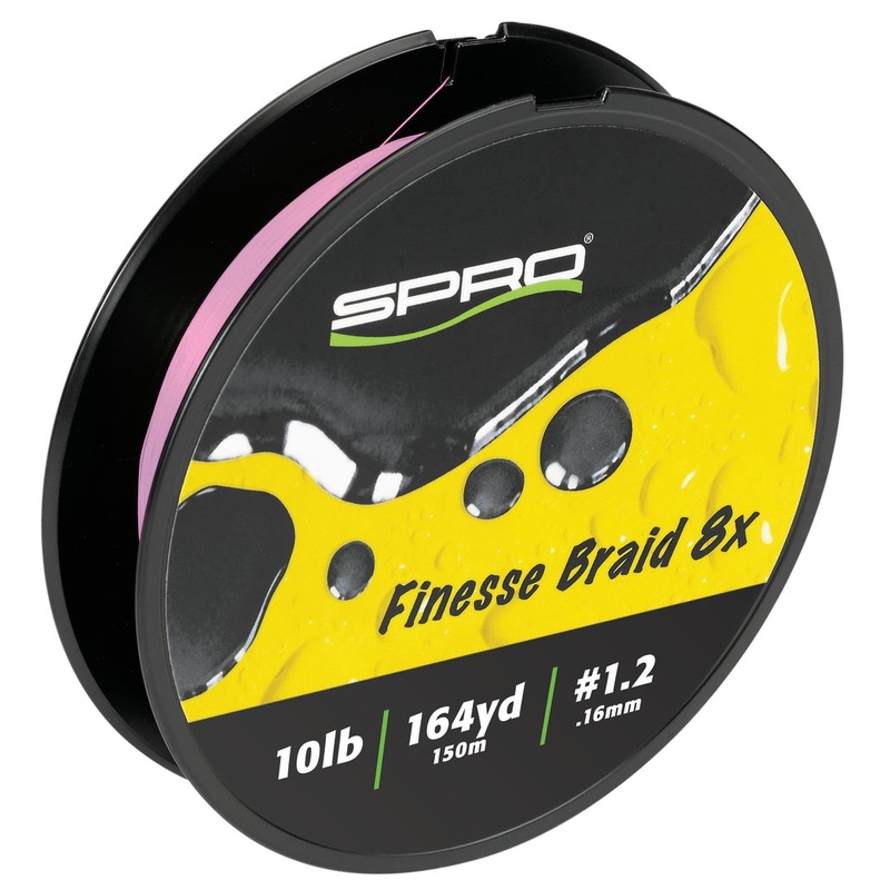 SPRO Finesse Braid 8x Flash Pink 164 Yards