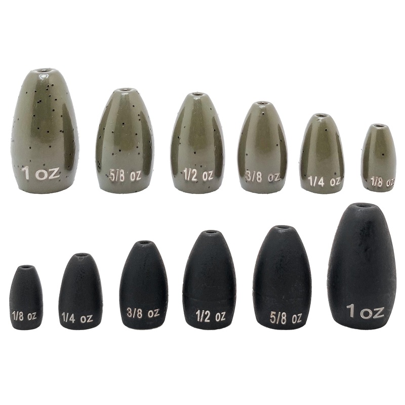 Departure Outdoors Tungsten Flipping Weights - 5 Pack