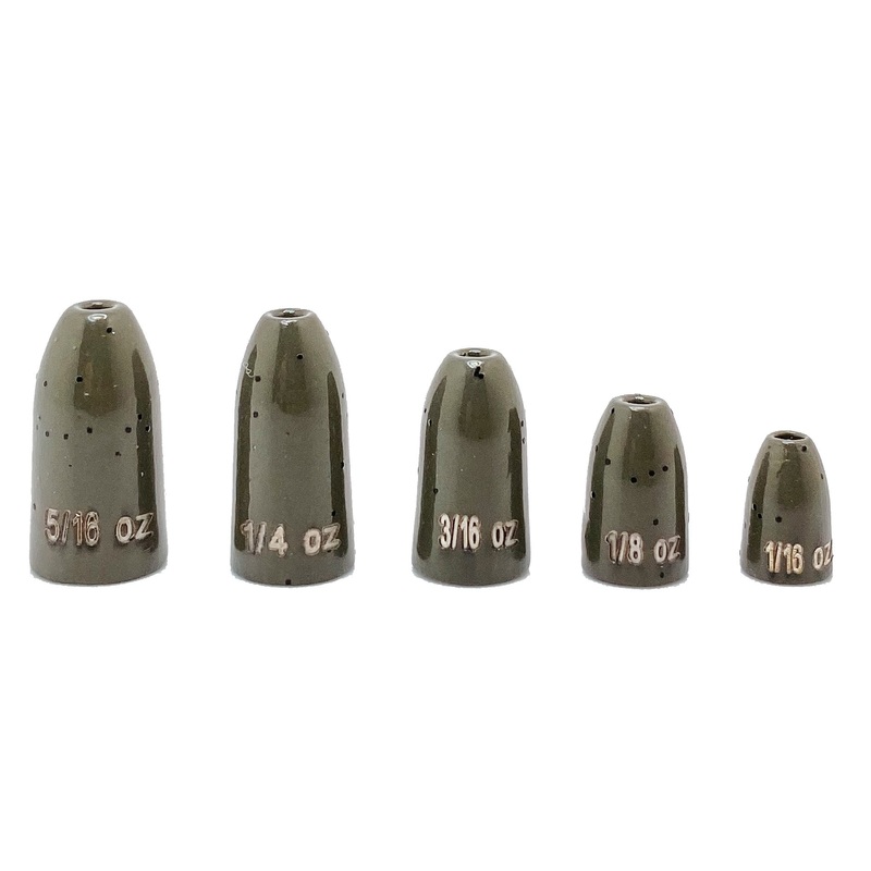 Departure Outdoors Tungsten Worm Weights - 5 Pack