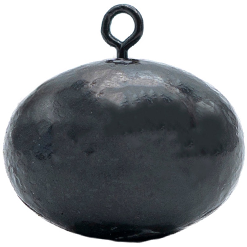 1st Gen Fishing Football Head Dropshot Weight - 6 Pack