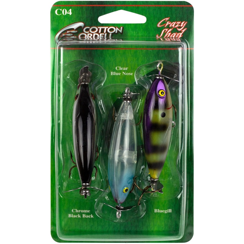 Cotton Cordell Crazy Shad CRD Kit - 3 Pack