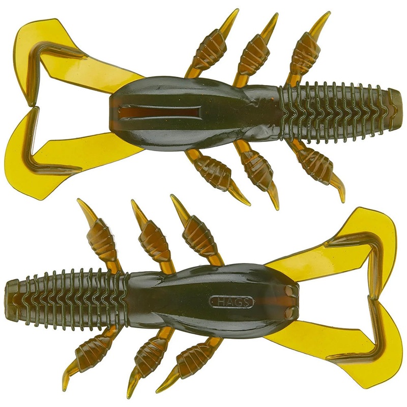 Hag's Baits Cyclone Craw - 3.4 Inch