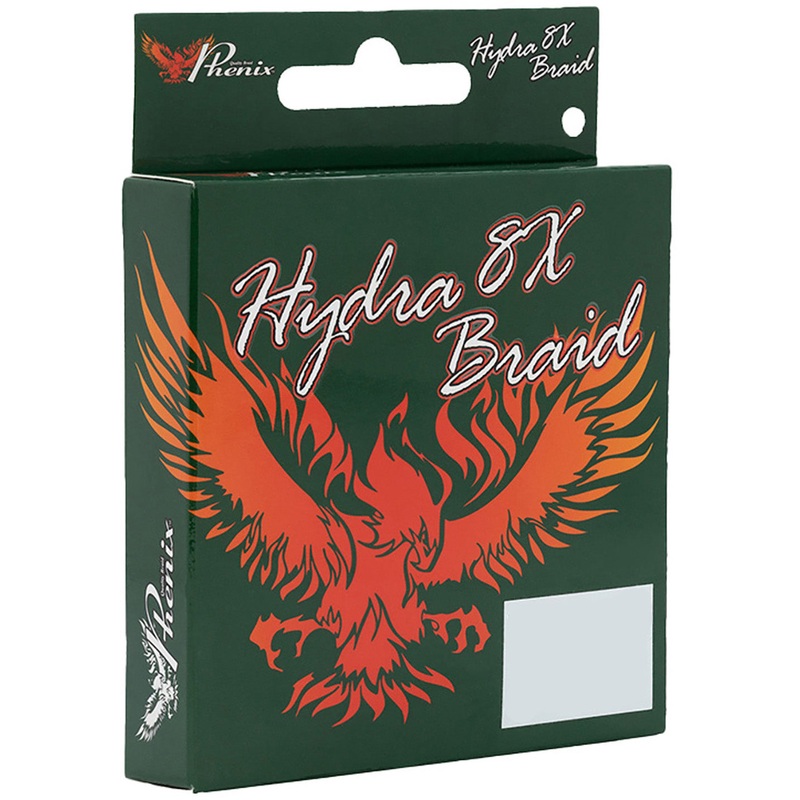 Phenix Hydra 8X Braided Line Standard Spools - Low-Vis Moss Green